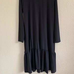 Free press long black dress
